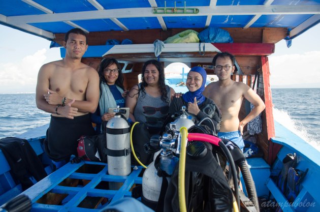 after dive and snorkeling 